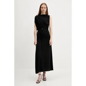 Dámské šaty Šaty Answear.LAB černá barva, maxi L9095.hak 99X, vel. M/L