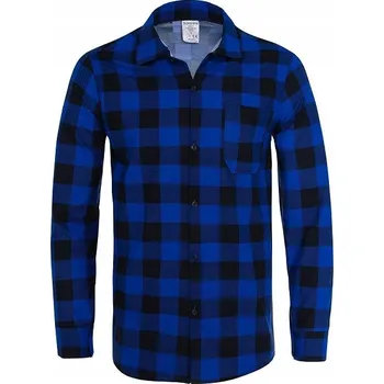 Pánská košile PRACOVNÍ FLANELOVÁ KOŠILE 100% BAVLNA VELIKOST M