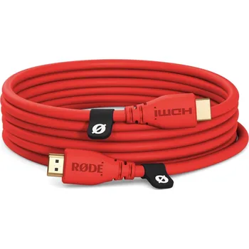 Příslušenství ke zvukové technice Rode HDMI CABLE 3m - Red