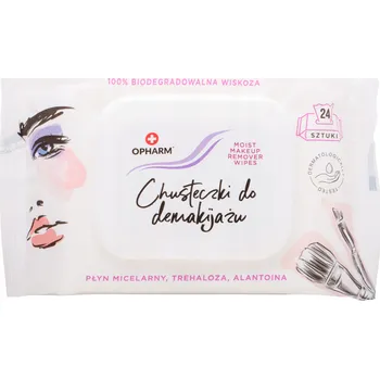 Odličovač Opharm odličovací ubrousky Make up off 24 ks