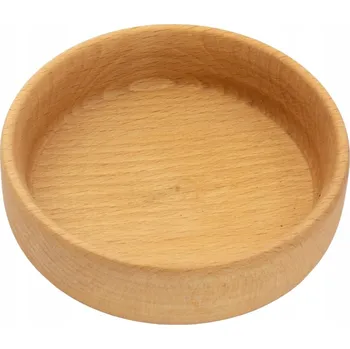 Dřevěná miska BUKOVÁ 22 cm impregnovaná buk, na svačinu, ovoce