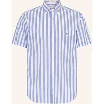 Pánská košile Gant Pánská Košile S Krátkým Rukávem Regular Fit, tmavě modrá...