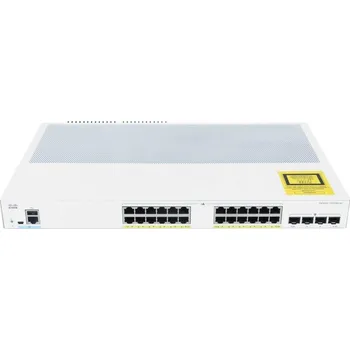 Příslušenství pro kamerový systém Cisco Catalyst 1000 - 24x 100/1000 LAN, 4x 100/1000 SFP, PoE (budget 195W)