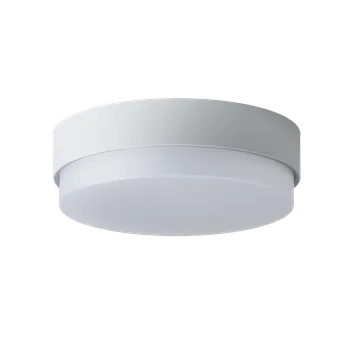 Osmont TRI57208 Triton 1, stropní stříbrné kruhové svítidlo, 13W LED 3000K, průměr 28cm, IP65