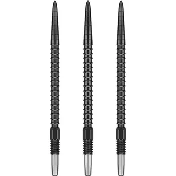 Příslušenství pro šipky Target - darts Kovové hroty - Swiss Points - Chrono - Black - 35 mm