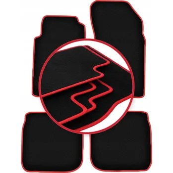 autokoberec Velurové autokoberce Wielganizator, sada 4 kusů