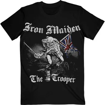Pánské tričko Rock Off Iron Maiden Sketched Trooper IMTEE22MB