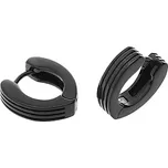 Nerezové náušnice 70019 - černé - SER.70019.D.90 PrimSteel