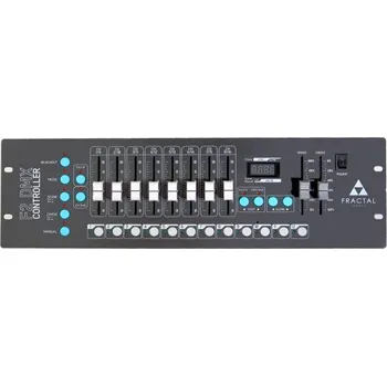Řízení osvětlovací techniky Fractal Lights F2 DMX kontroler