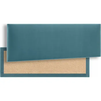 Obraz Čalouněný nástěnný panel obdélník Velur - Mořská 70x30 cm