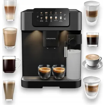 Kávovar Automatický automatický kávovar Grundig KVA 7230, 1350 W, černý