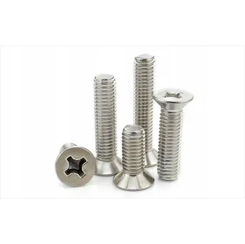 Šroub Wkręt M 3x8 DIN 965 A2 kuželový nerezový křížový