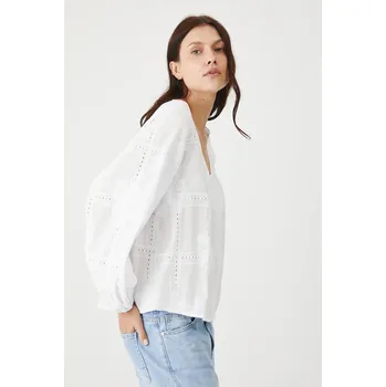 Dámská halenka Bavlněná halenka Medicine RS25.BDDB00 bílá 00X, vel. XS