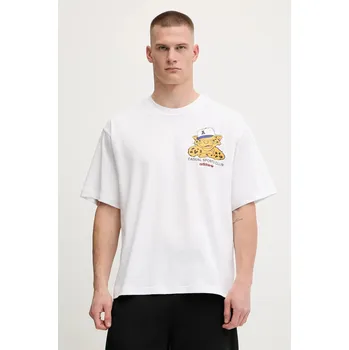 Pánské tričko Bavlněné tričko adidas Originals Graphic Os Ss T JW0158 bílá 00X, vel. S