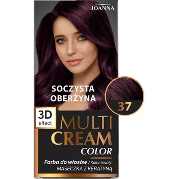 Barva na vlasy Joanna MULTI CREAM Č.37 - ŠŤAVNATÝ LILEK