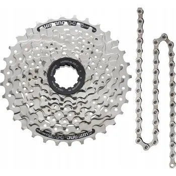 Kazeta přesmyku Sada Shimano Kazeta 8rz HG41 11-32 + Řetěz HG40