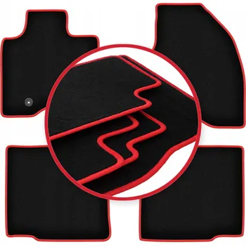 autokoberec Velurové autokoberce Wielganizator, sada 4 kusů