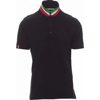 Pánská košile NATION ČERNÁ/IT polokošile kr.rukáv