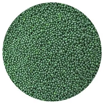 Přisada na vaření a pečení Cukrové perličky metalické zelené 2mm 80g - I LOVE CAKES