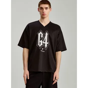 Tričko s potiskem - S - House - černá - 107EM-99X