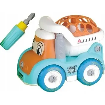 ostatní stavebnice Bavytoy Šroubovací náklaďák se šroubováčkem