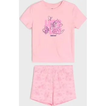 Sinsay - Dvoudílná pyžamová souprava Tom and Jerry - pastelová růžová - 7506R-03X - 7506R-03X-86
