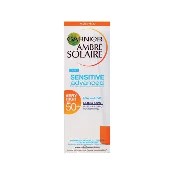 Přípravek na opalování Ambre Solaire*OP krém/obličej 50ml OF50+ Sensitive