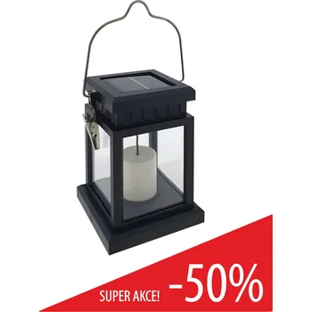 Venkovní osvětlení Solární závěsná lucerna s efektem svíčky TR 383S Trixline