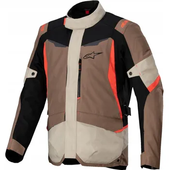Moto bunda MOTOCYKLOVÁ BUNDA ALPINESTARS ST-1 KHAKI/PÍSKOVÁ/ČERVENÁ 2XL