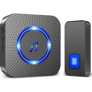 Domovní zvonek Bezdrátový Zvonek na Dveře Vodotěsný 300m IP55