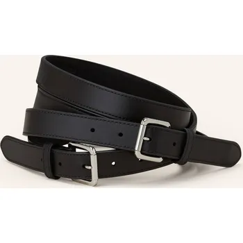 Opasek Lauren Ralph Lauren Dámský Kožený Opasek, černá, 80