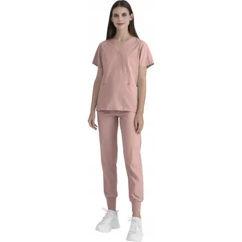 Dámská zdravotnická souprava/komplet SCRUB UNIFORM světle růžová MODEL 42109 VELIKOST S