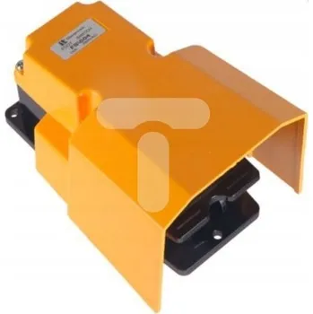 vypínač Nožní spínač 200X100 hliníkový černý (1NO/1NC)