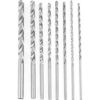 Vrták SADA VRTÁKŮ DO KOVU HSS VRTÁK ŠROUBOVITÝ 4-10mm 200mm 8 ks