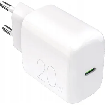 Síťová nabíječka Puro PROLITE 20W USB-C - bílá