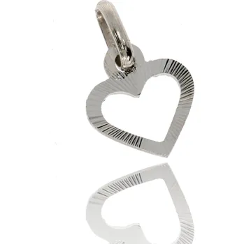 Přívěsek Zlatnictví Helios Přívěšek ze stříbra srdíčko