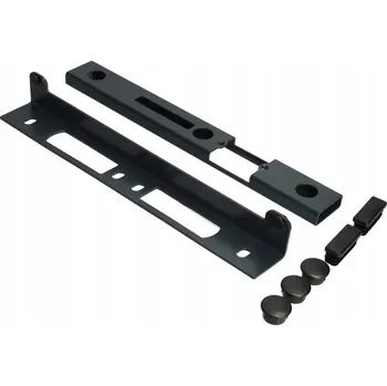 Elektroinstalační krabice Kryt pro Zámková krabice elektrického zámku 40x17x320mm, antracit barva