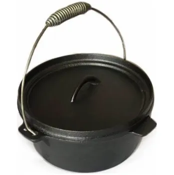 Hrnec Litinový hrnec s poklicí TEXAS CLUB, O25 cm, 4 l