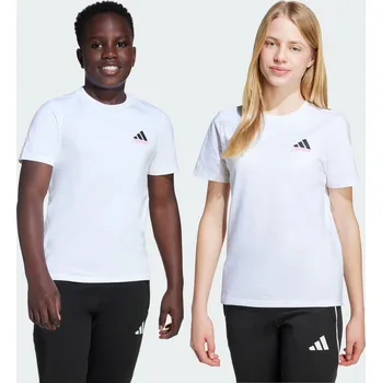 Pánské tričko ADIDAS Dětské tričko s potiskem Messi Icon 10 LET BÍLÁ