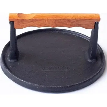 Příslušenství pro gril Lis na masové placičky Texas Club PRESSCAST, 18x18x9 cm