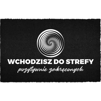 Rohožka KOKOSOVÁ VSTUPNÍ ROHOŽKA 40X60 HIT NÁPIS POZITIVNĚ ZAŠROUBOVANÁ – VSTUP