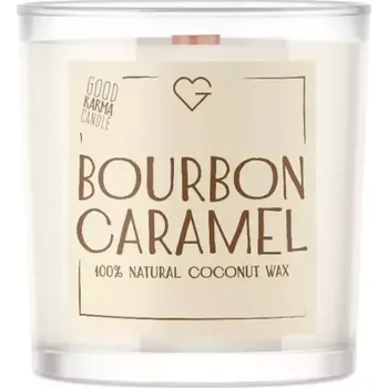 Svíčka Goodie Svíčka s dřevěným praskajícím knotem - Bourbon Caramel 50 g