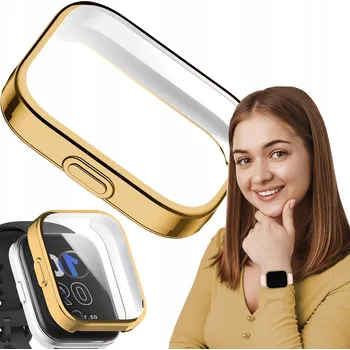 Pouzdro na mobilní telefon POUZDRO 2v1 pro Amazfit BIP 5 Unity pouzdro na hodinky, krytka pouzdra