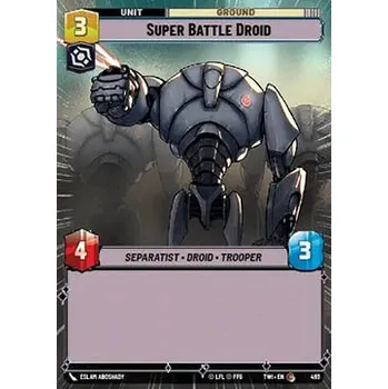 Sběratelská karetní hra Super Battle Droid 493 - Twilight of the Republic: Extras Typ karty: Standard