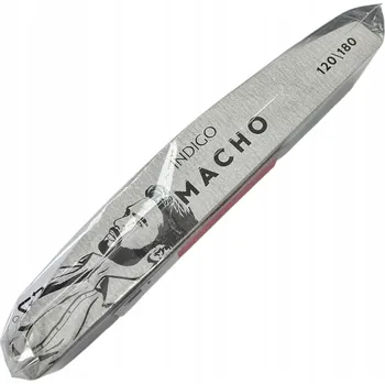 Indigo pilník loďka 120/180 MACHO 10 ks sada pilníků na nehty