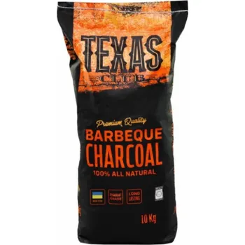Texas Club 10 kg Dřevěné uhlí (hrubé frakce)