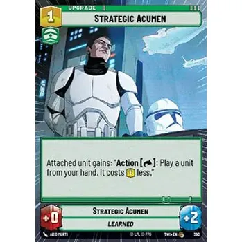 Sběratelská karetní hra Strategic Acumen 390 - Twilight of the Republic: Extras Typ karty: Standard