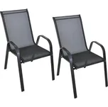 Zahradní křesla TAVERNO set 2ks, černé