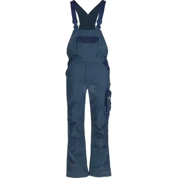 Pánské kalhoty Kramp Kalhoty s laclem, zelená/modrá Velikost:: 2XL