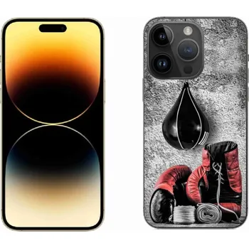 Boxovací pytel Gelový kryt mmCase na iPhone 14 Pro Max 6.7 - boxovací pytel a rukavice